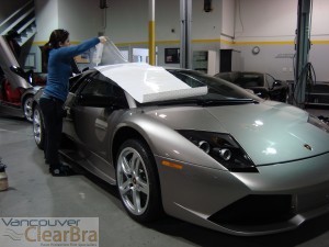 Clear Bra Clear Car Bra 3M Clear Bra Vancouver ClearBra Lamborghini Murcielago