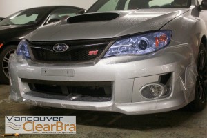 Subaru Vancouver Clear Bra Xpel 3M paint protection film clear bra installation Vancouver