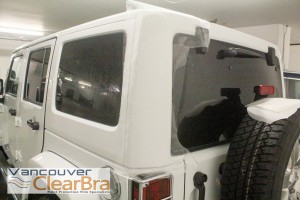 Jeep Wrangler Xpel ULTIMATE Clear Bra