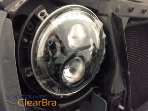 Jeep Wrangler Sport Headlight Clear Bra Vancouver ClearBra