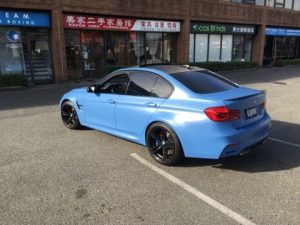 BMW-M3-xpel-stealth-matte-clear-bra-paint-protection-film-Vancouver-ClearBra-Zee