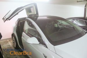 Tesla Model X Clear Bra Xpel Ultimate