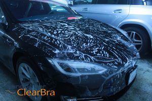 Model S Tesla Carrera S Clear Bra