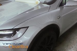 Tesla Model X Full Coverage Xpel Clear Bra