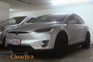 Tesla Model X Full Coverage Xpel Clear Bra