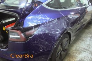 Tesla Model 3 Vancouver Clear Bra