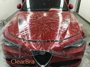 Alfa Romeo Giulia Xpel Clear Bra