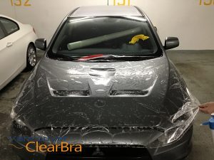 Mitsubishi Lancer Evo Xpel Clear Bra