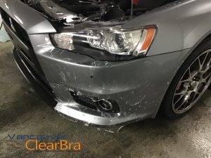 Mitsubishi Lancer Evo Xpel Clear Bra