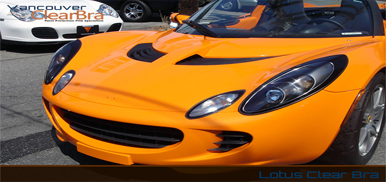 Lotus Vancouver Clear Bra Paint Protection Film installation Vancouver