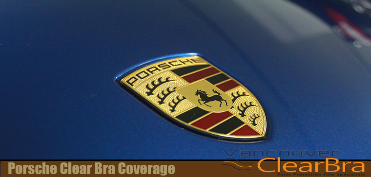 Porsche Clear Bra Coverage