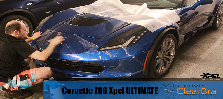Z06 Corvette Xpel Ultimate Clear Bra