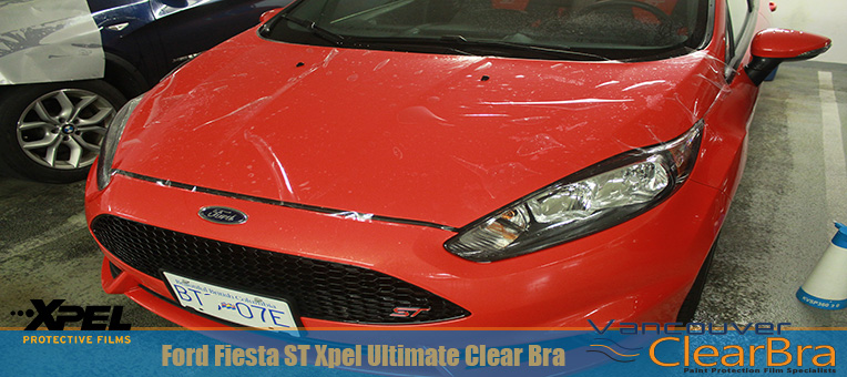 Ford Fiesta ST Xpel Ultimate Clear Bra Vancouver ClearBra