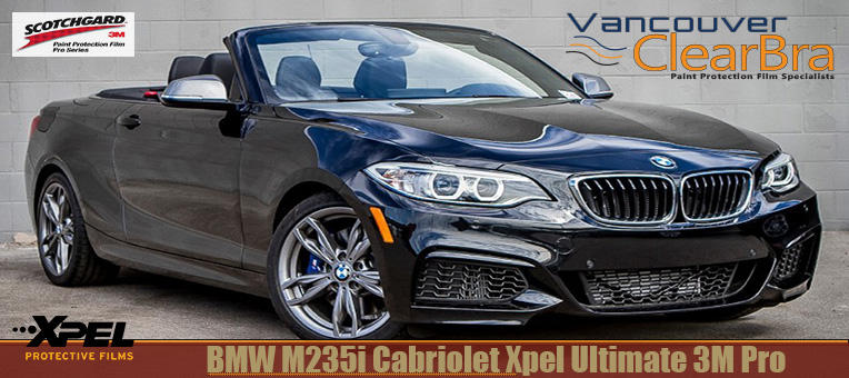 BMW M235i Xpel Ultimate Clear Bra 3M Pro Vancouver ClearBra