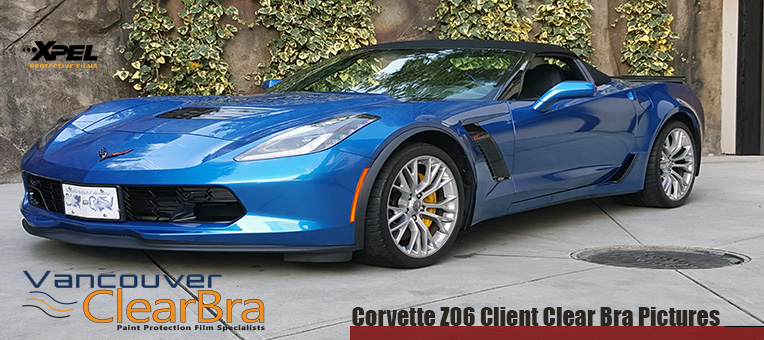 Corvette Z06 Clear Bra Pictures