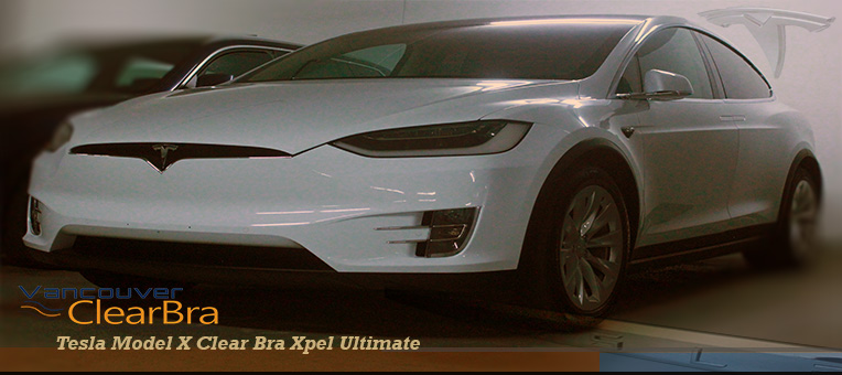 Tesla Model X Clear Bra Xpel Ultimate
