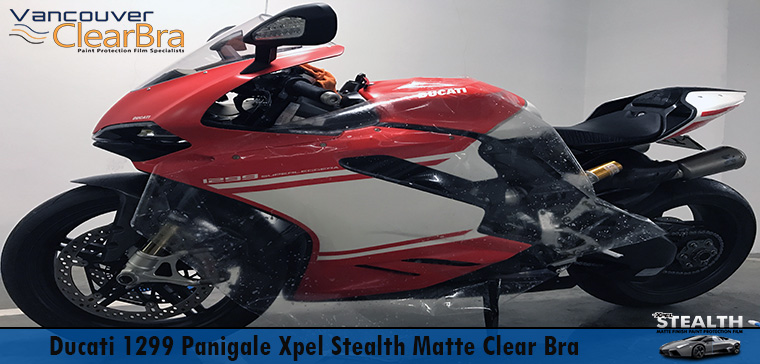Ducati 1299 Panigale Xpel Stealth Matte Clear Bra
