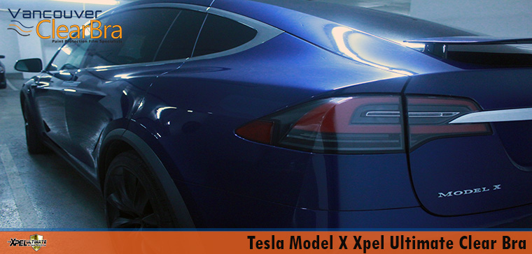 Tesla Model X Xpel Ultimate Full Clear Bra