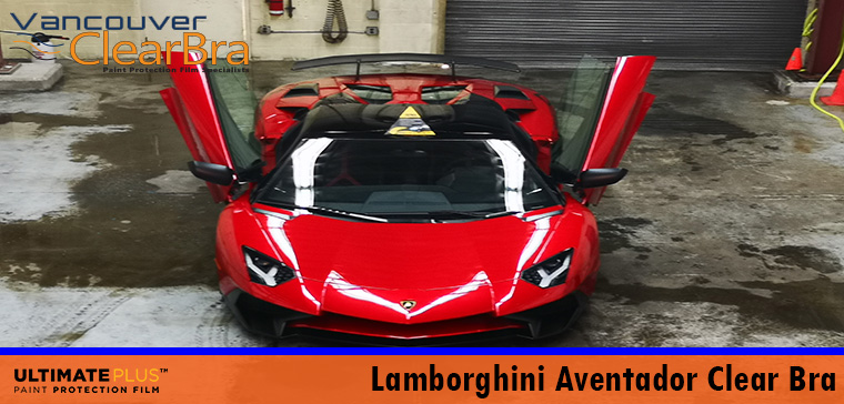 Lamborghini Aventador Paint Protection Film