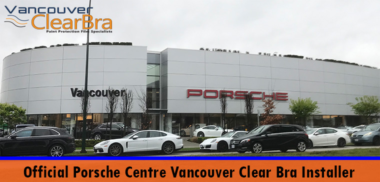 Porsche Centre Vancouver Clear Bra Paint Protection