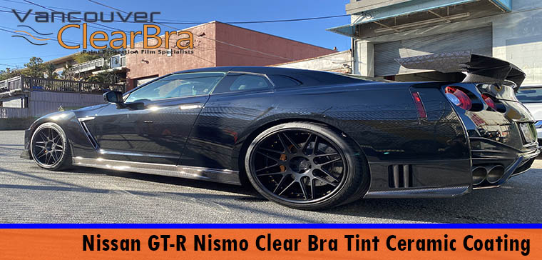 Nissan GT-R Nismo Clear Bra Ceramic Coating