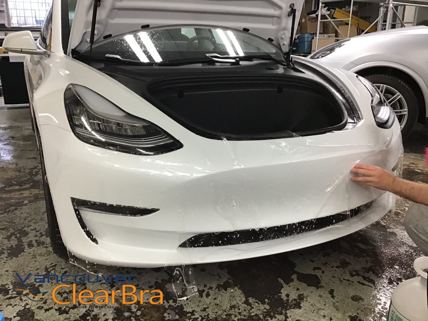 Tesla Model 3 Clear Bra Installation - Vancouver ClearBra